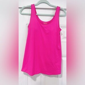 Lilly Pulitzer UPF 50+ Luxletic Sunray Bra Tank Top Size S Cockatoo Pink